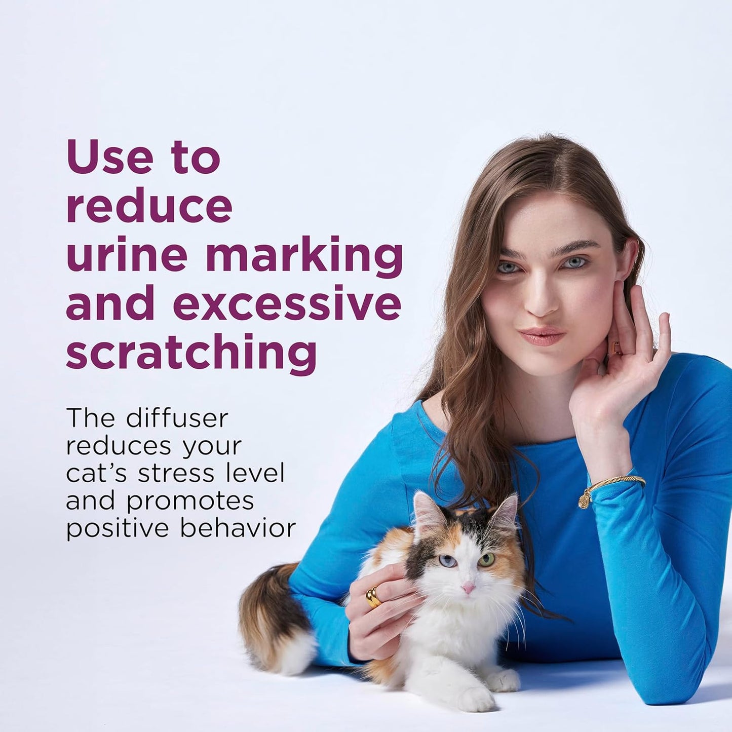 Comfort Zone 30 Day Starter Kit: 1 Cat Calming Diffuser & 1 Refill