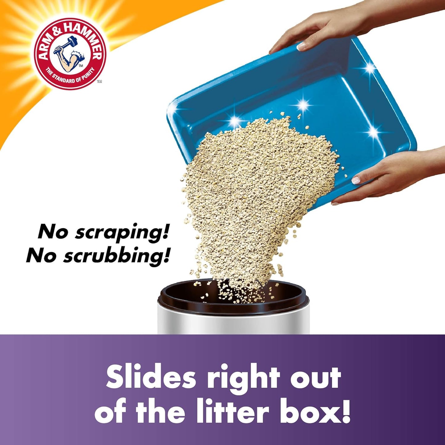 Arm & Hammer Slide Multi-Cat Easy Clean-Up Litter, 19 lb (033200973577)