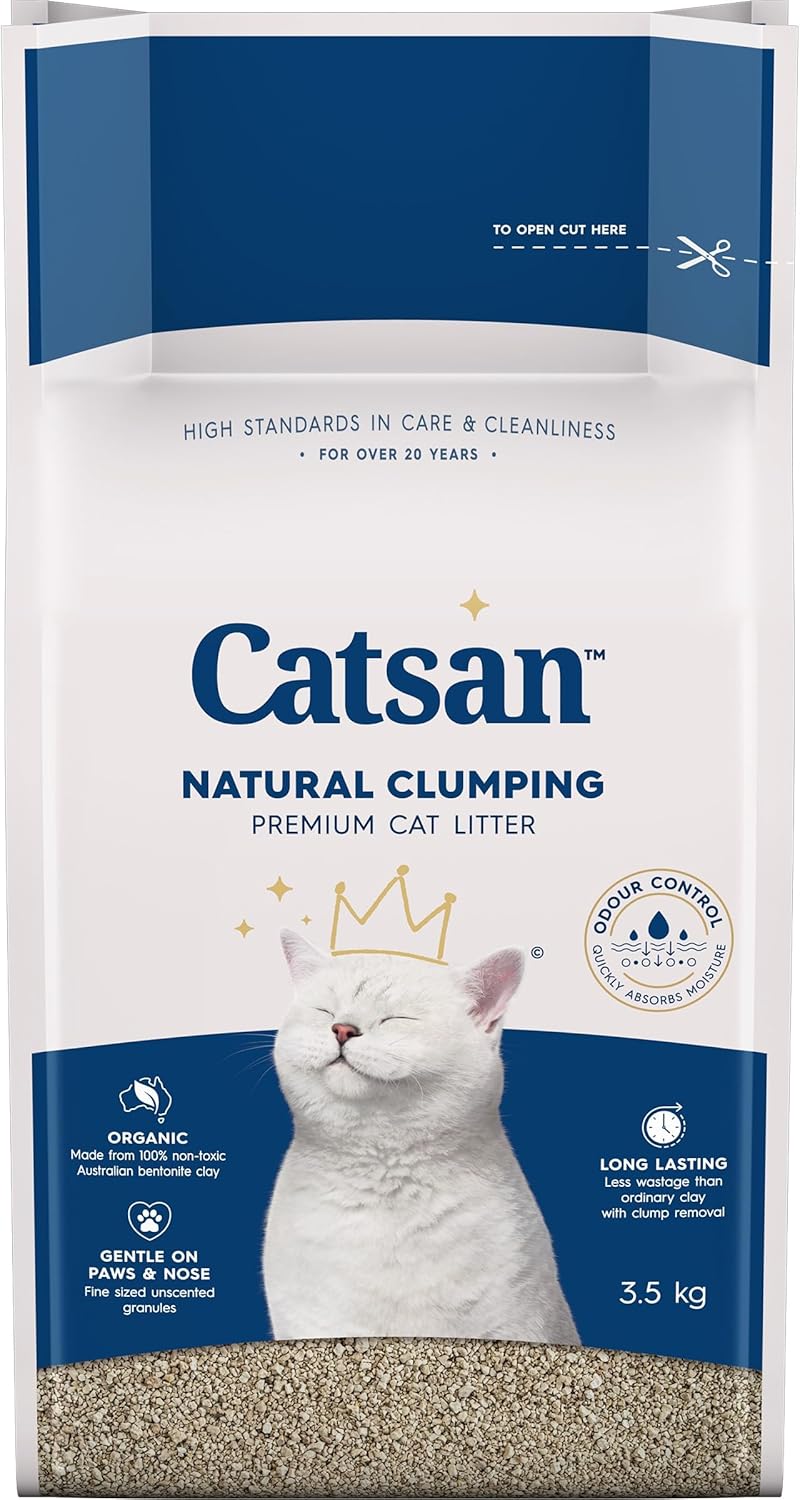 Catsan Cat Litter Ultra Clumping Clay 3.5Kg X4