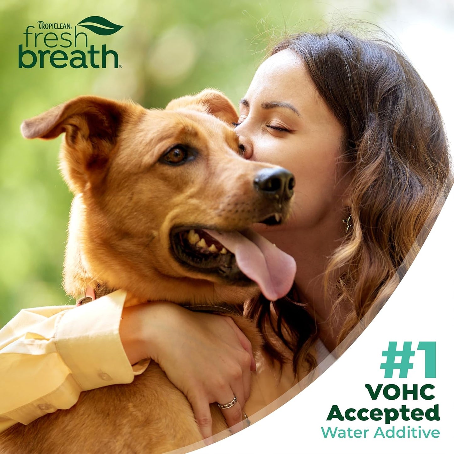 TropiClean Fresh Breath Water Additive for Dogs, Dog Breath Freshener and Teeth Cleaning Solution, No Toothpaste or Toothbrush Required, 33.8oz. Visit the TropiClean Store