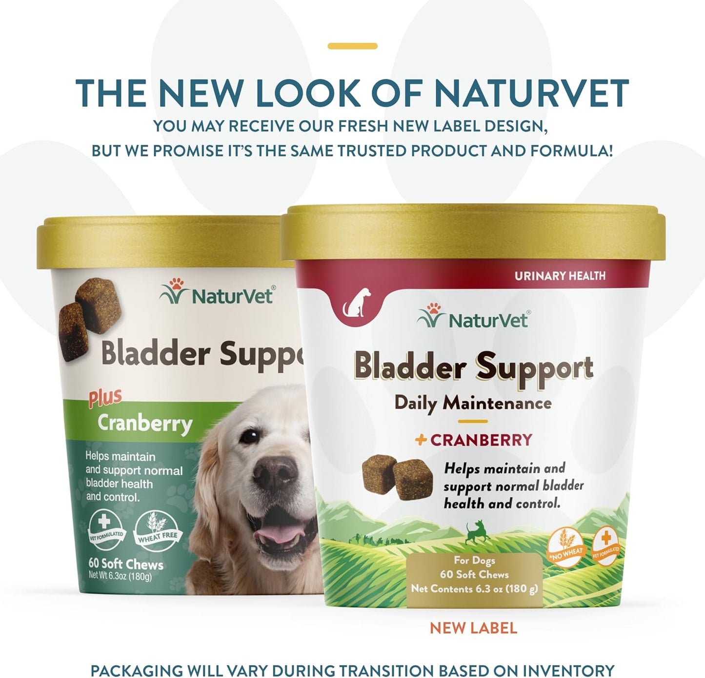 NaturVet® Bladder Support Plus Cranberry for Dogs (60 Soft Chew) Brand: NaturVet