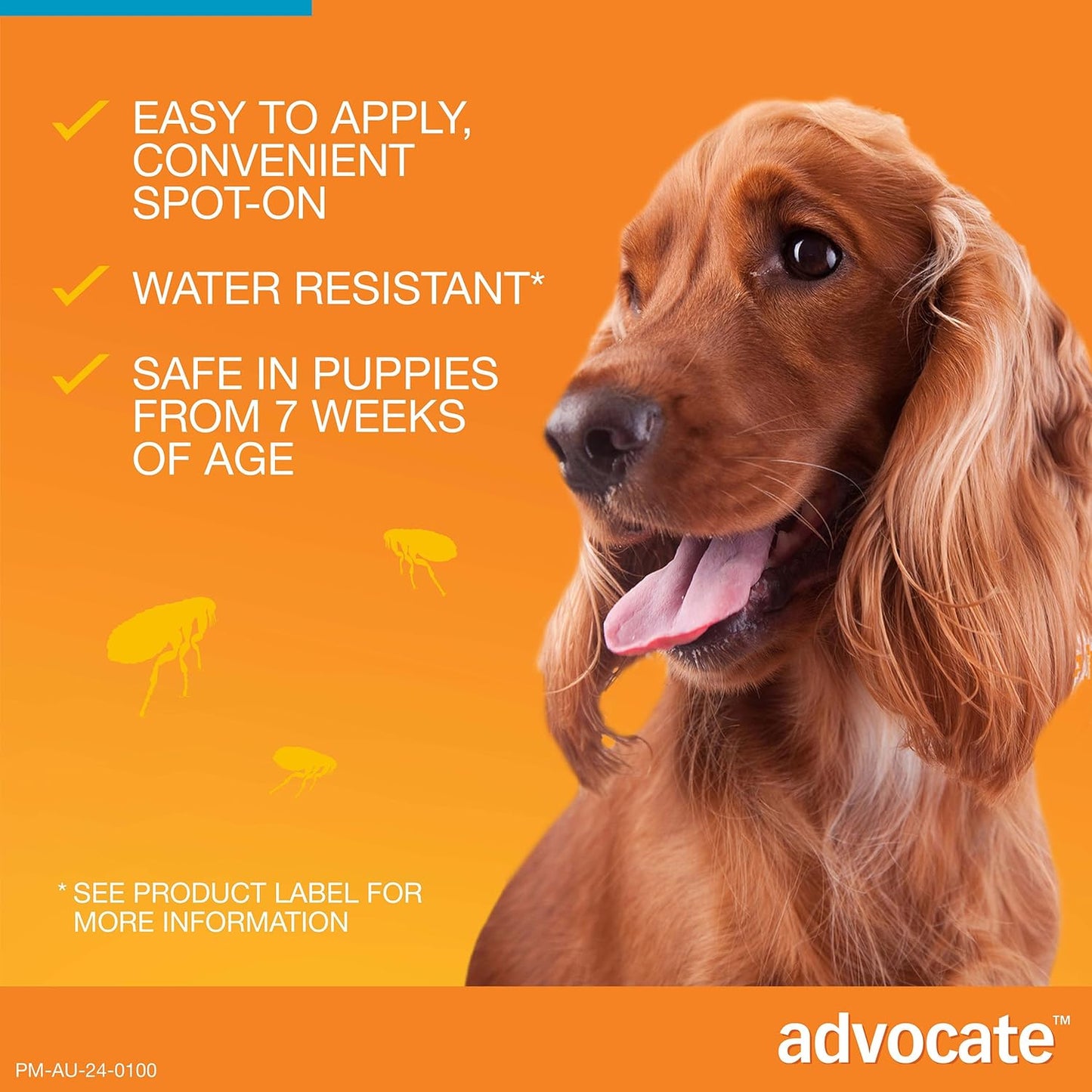 Advocate Flea, Heartworm and Worm Control for Medium Dogs, Aqua, 3 Pack
