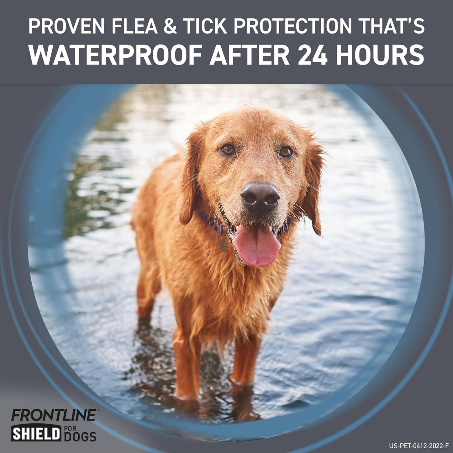 FRONTLINE Shield Flea & Tick Treatment for Large Dogs 41-80 lbs. Count of 3 Visit the Frontline Store