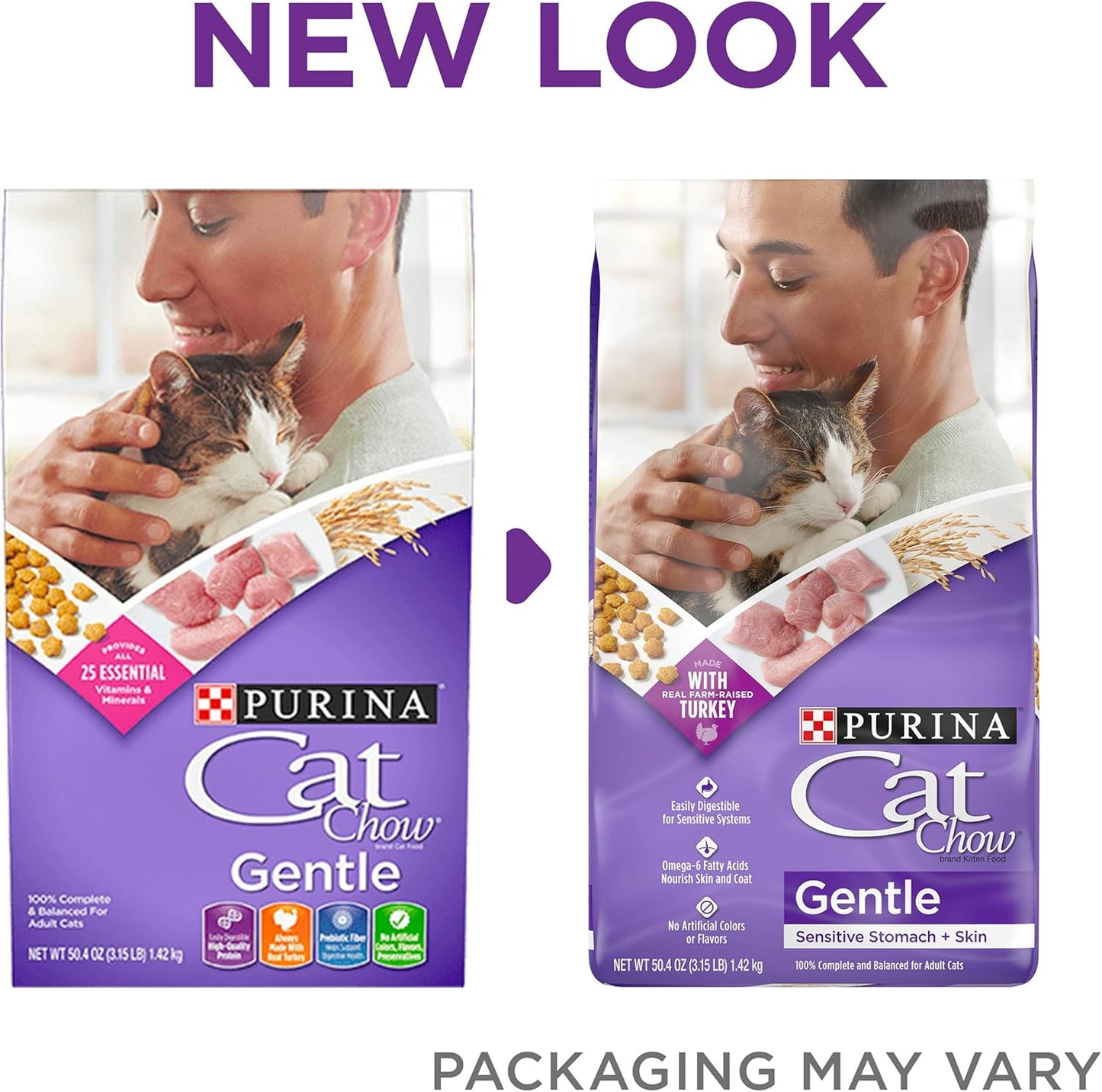 Gentle Cat Food 5.9kg. Bag