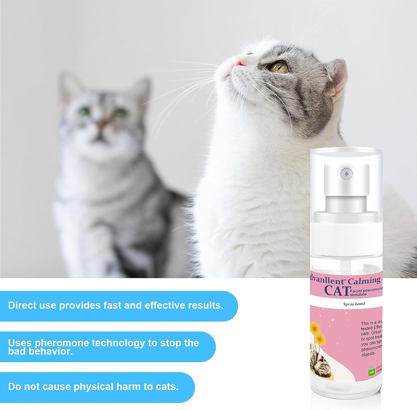 Cat Calming Pheromone Spray (60ML)