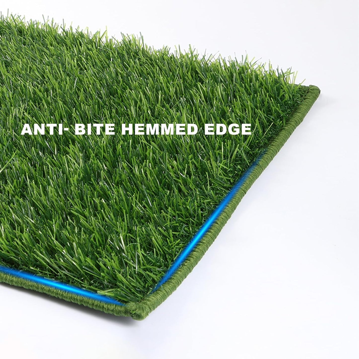 HQ4US 4LEGS Dog Grass Pad with Tray Large 34’’×23’’