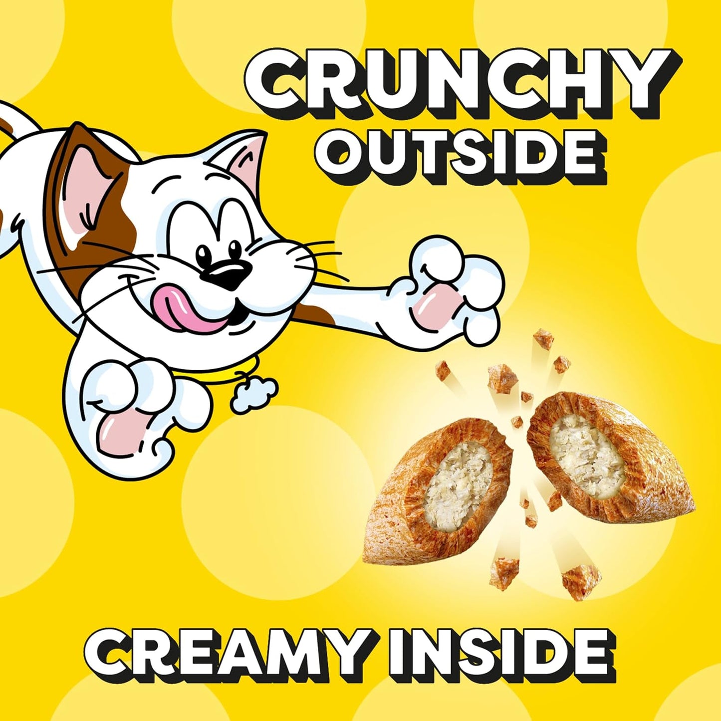 TEMPTATIONS Classic Crunchy and Soft Cat Treats Tasty Chicken Flavor, 16 Ounce