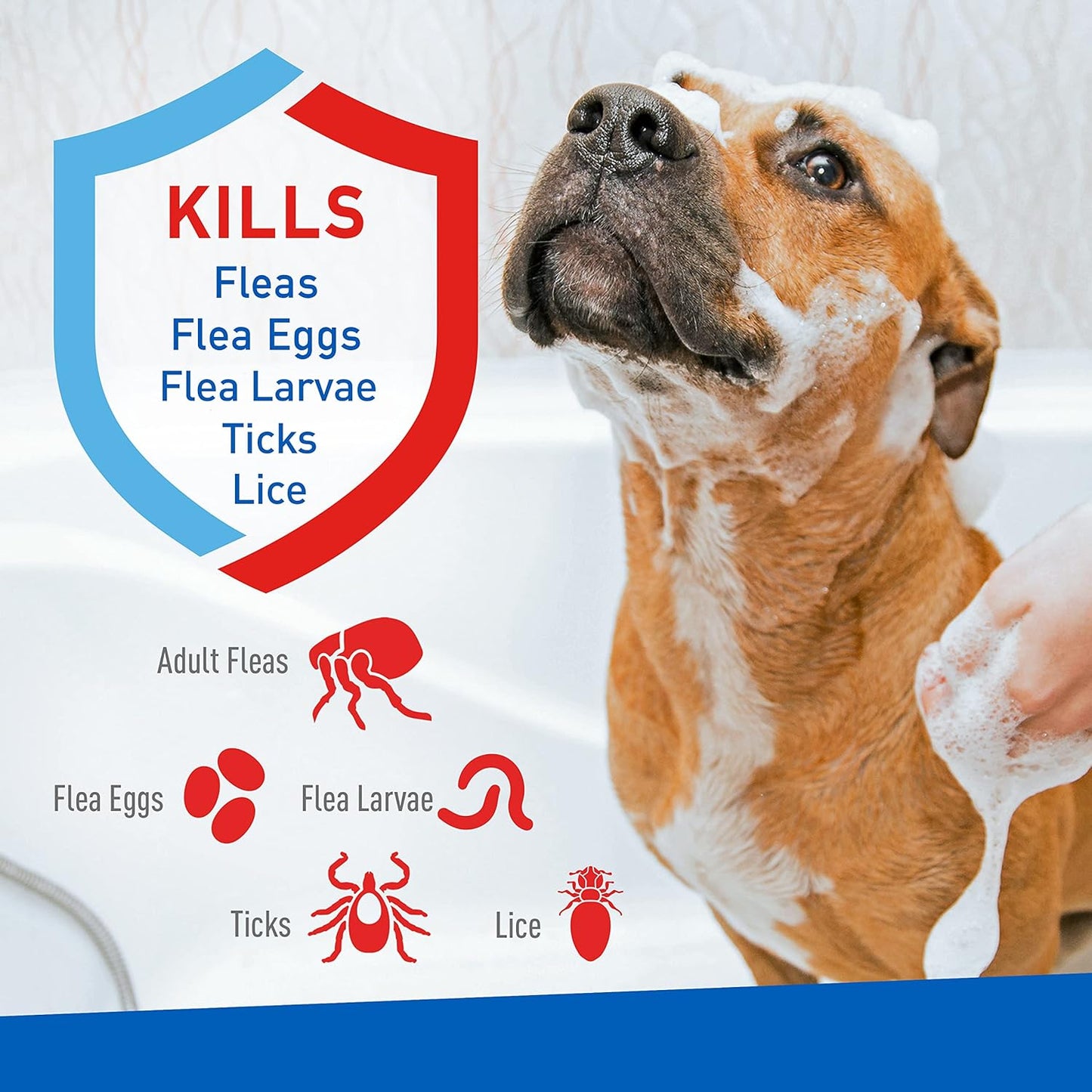 Plus Flea & Tick Shampoo with Precor for Cats, Kittens, Dogs & Puppies