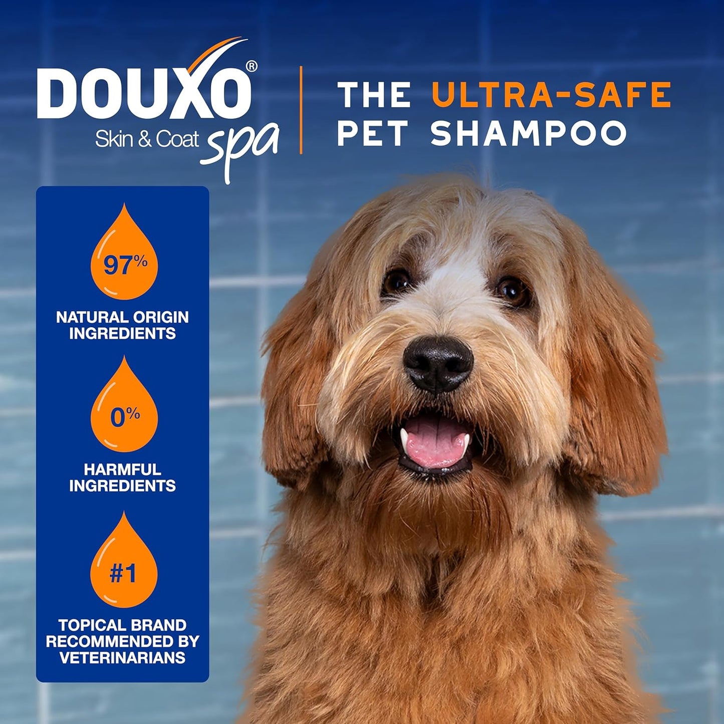 DOUXO® Skin & Coat SPA - Ultra-Safe Detangling Spray for Dogs, 10 fl oz
