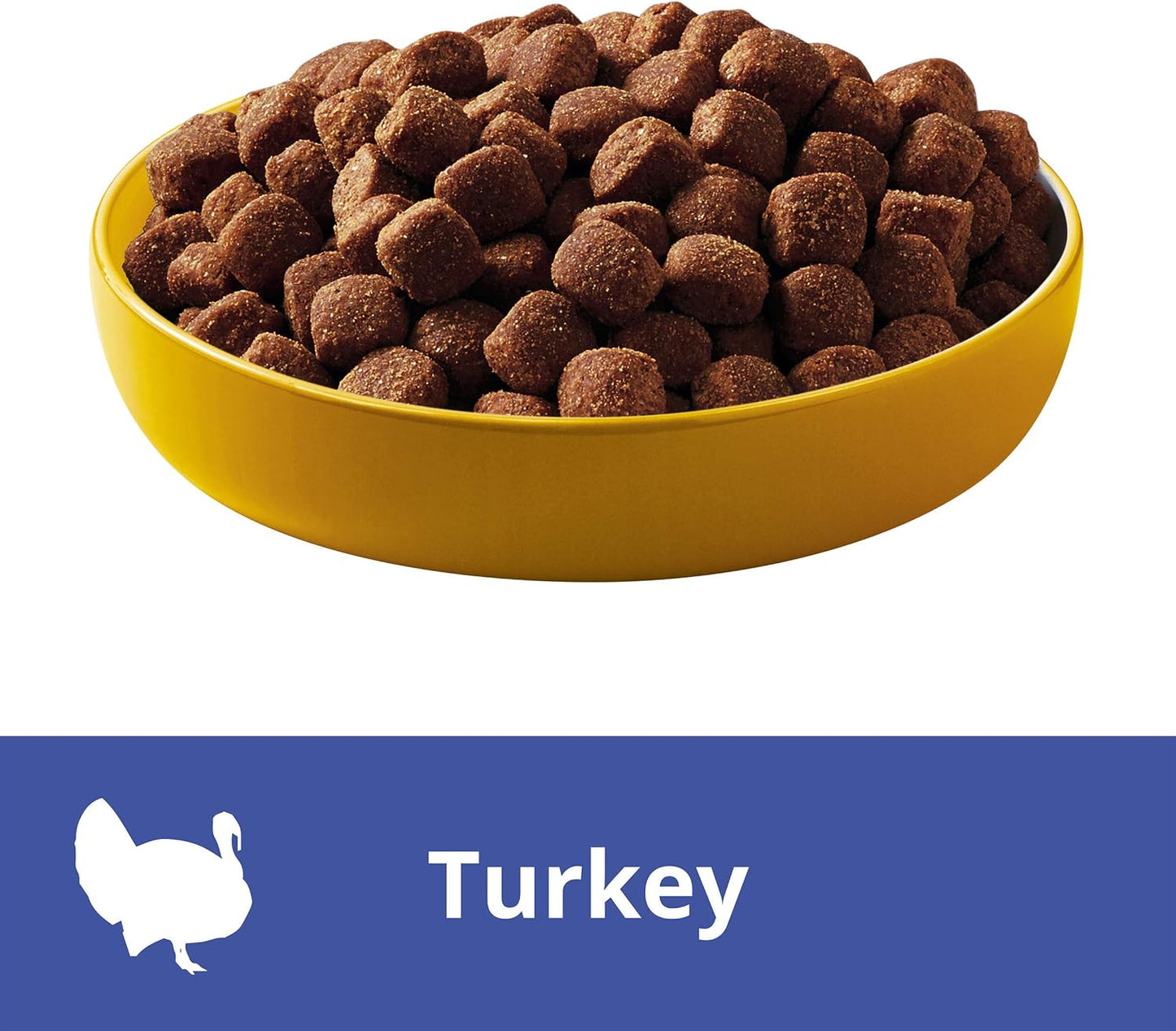 PEDIGREE Adult 7+ Dry Dog Food With Real Turkey 3kg Bag, 4 Pack