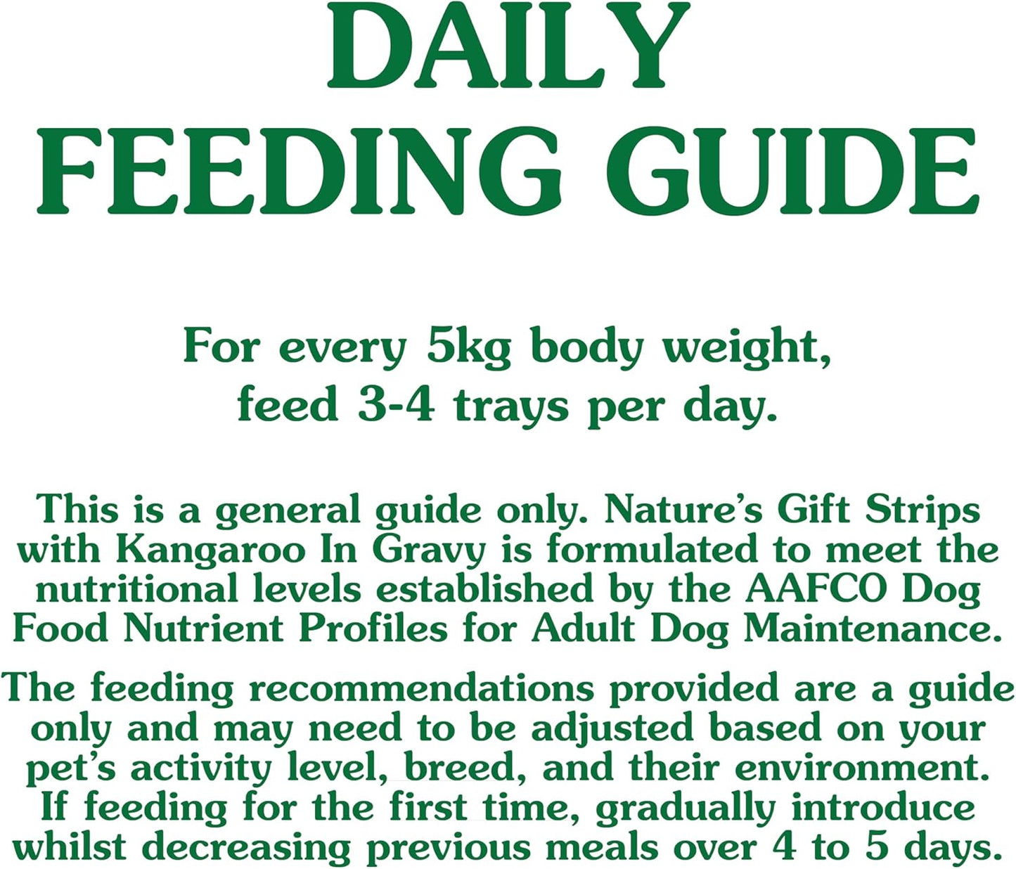Nature's Gift Adult Wet Dog Food, Strips with Kangaroo in Gravy 9x100g