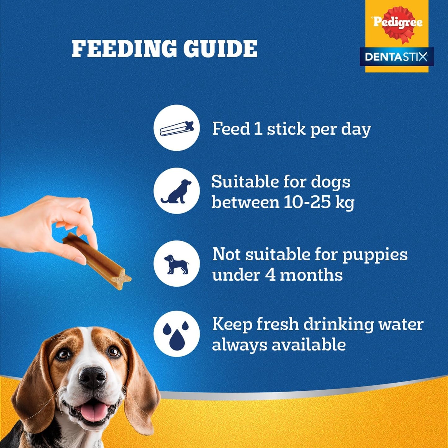 PEDIGREE DentaStix Medium Dog Treats Daily Oral Care Dental Chews 56 Pack
