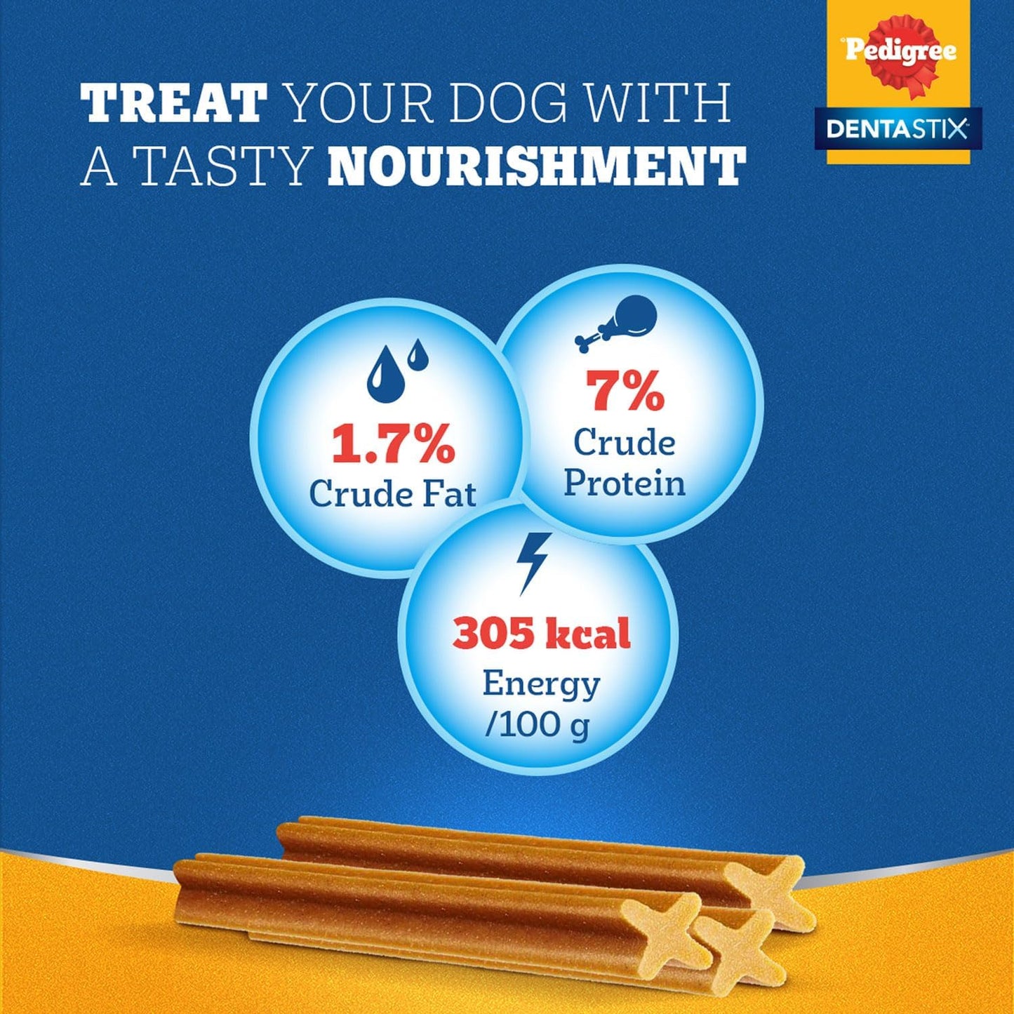 PEDIGREE DentaStix Medium Dog Treats Daily Oral Care Dental Chews 56 Pack
