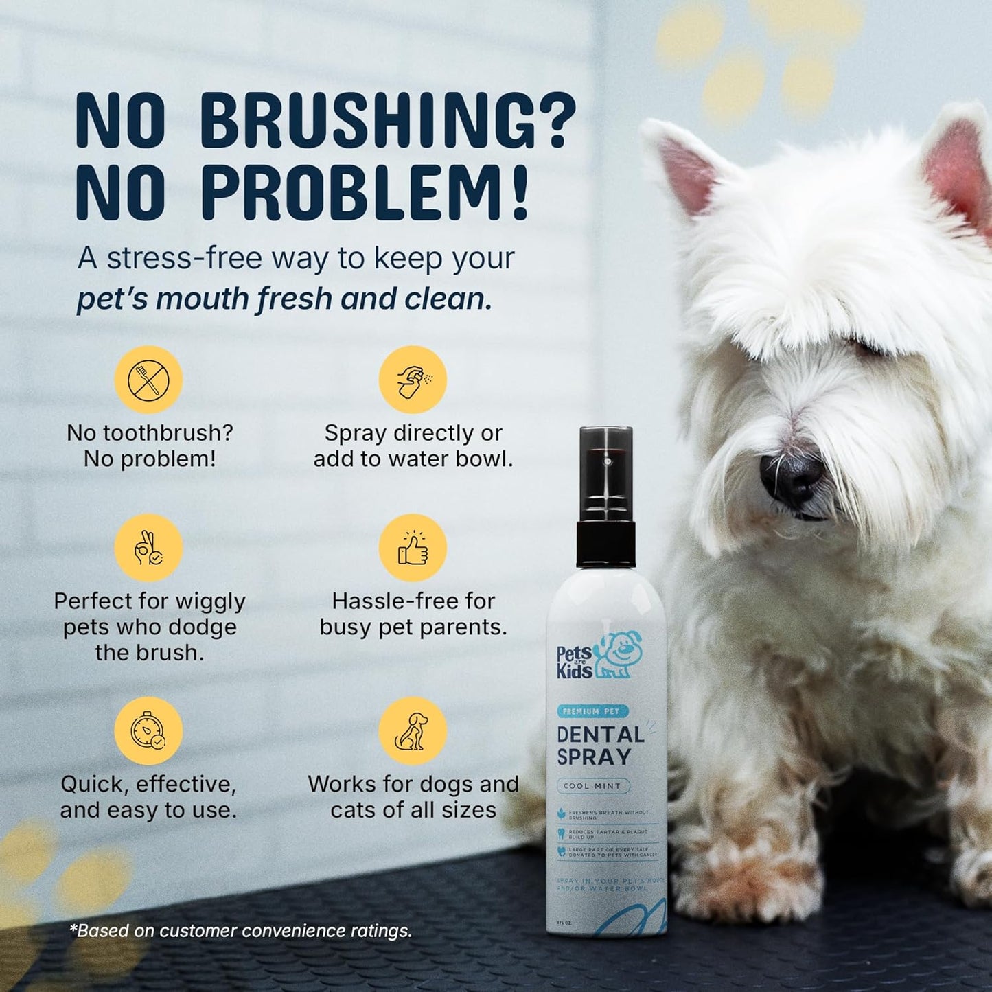 Pets are Kids Dog Dental Spray - 8oz