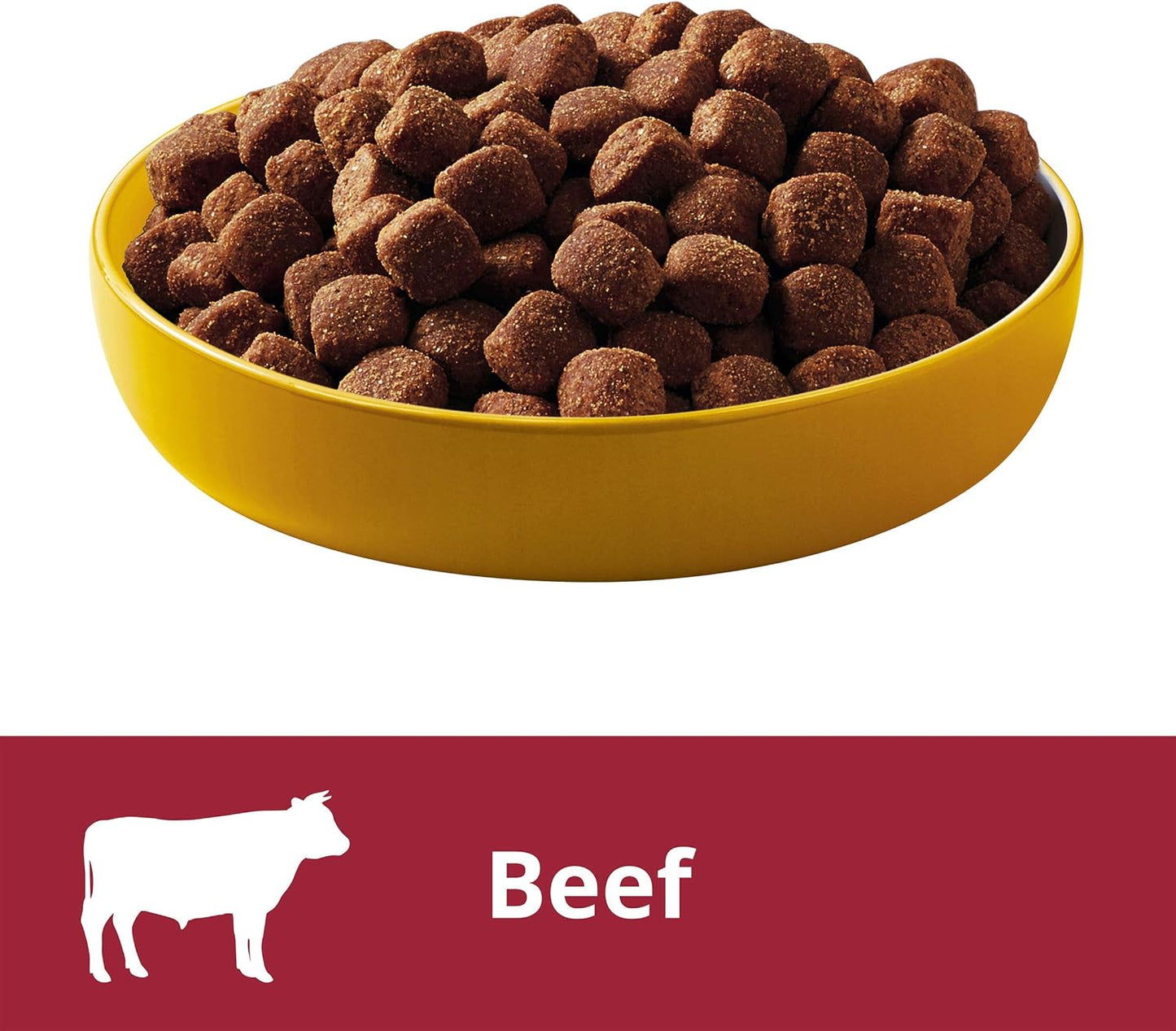 PEDIGREE Adult Dry Dog Food With Real Beef 3kg Bag, 4 Pack