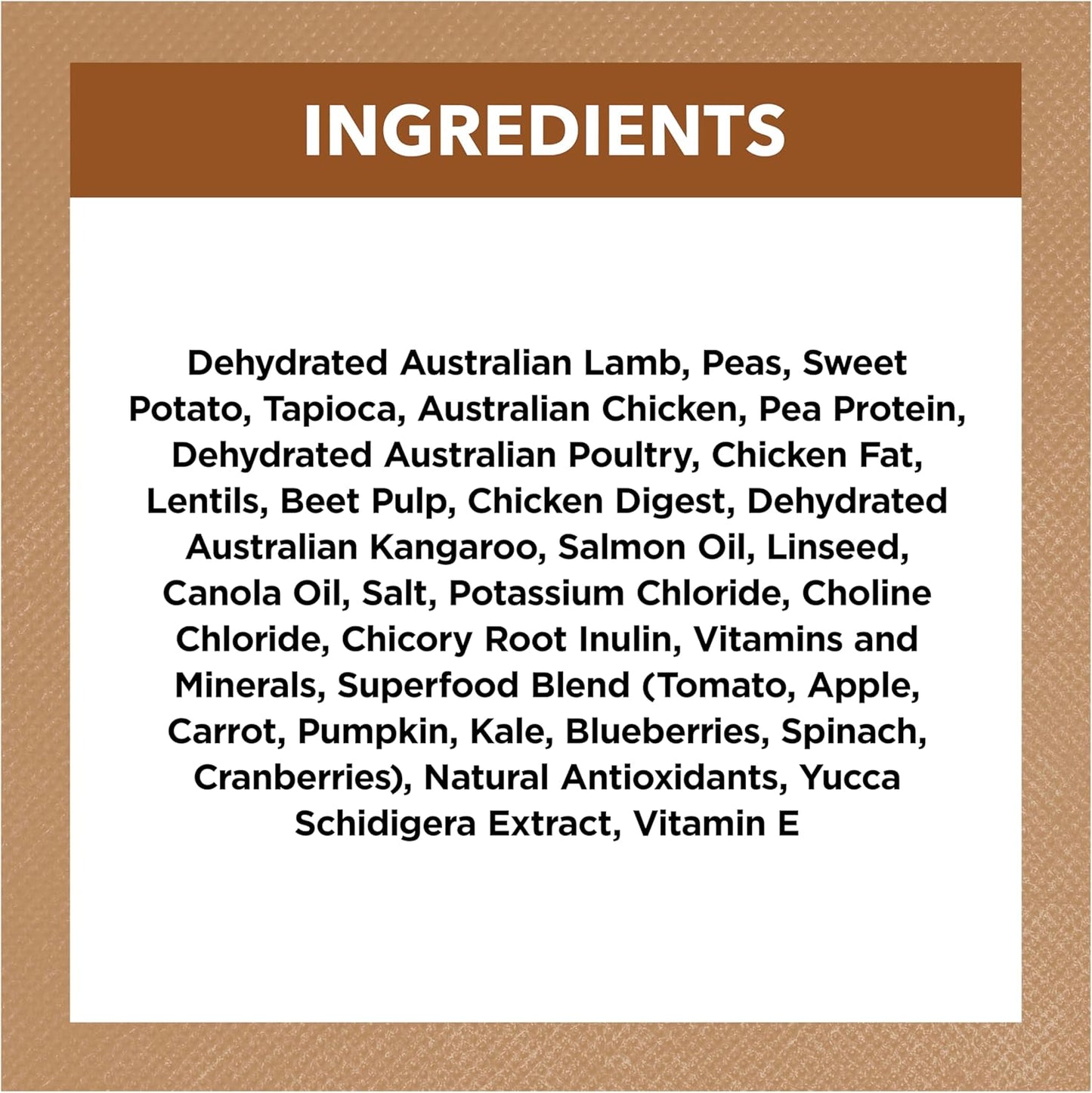 Ivory Coat 17024 Adult and Senior Lamb & Kangaroo Grain Free Dog Food (13kg + 2kg Free, 15kg)