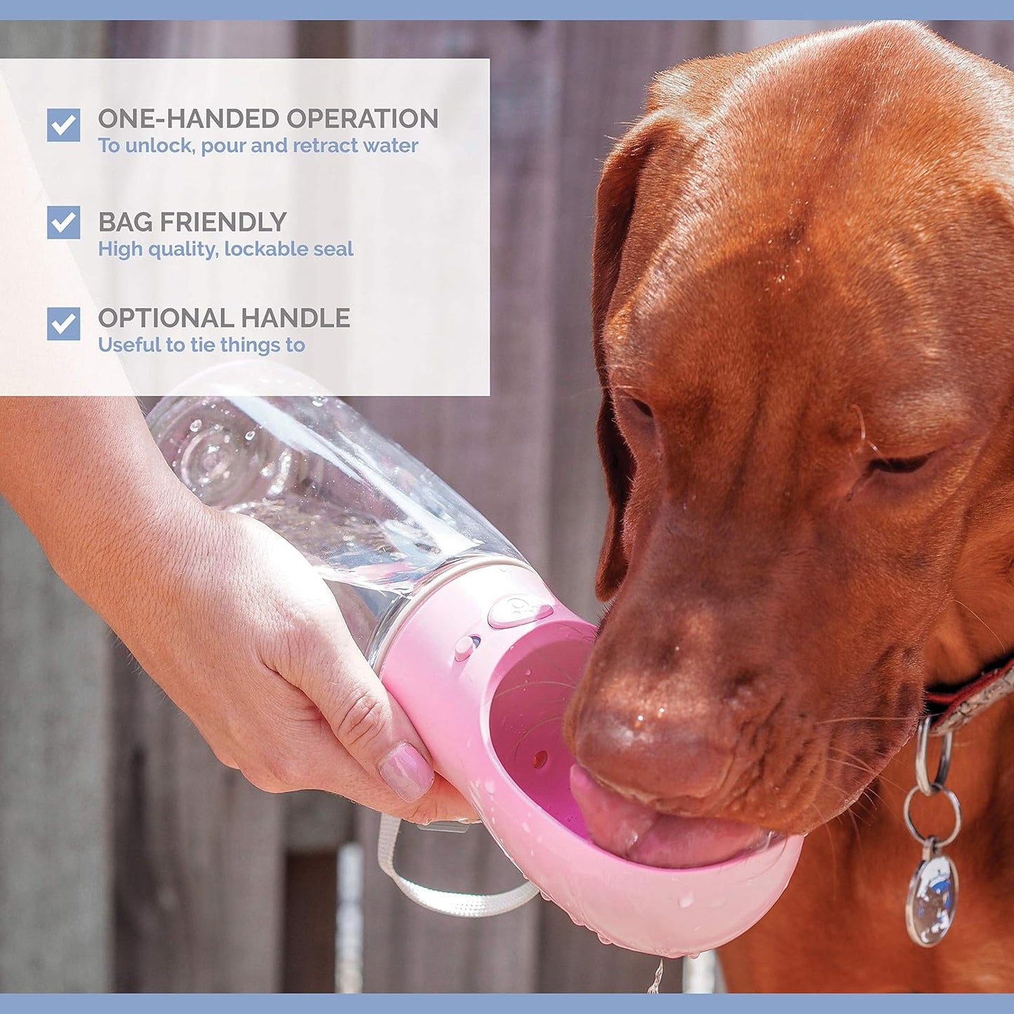 Pet Water Bottle for Dogs Drinking