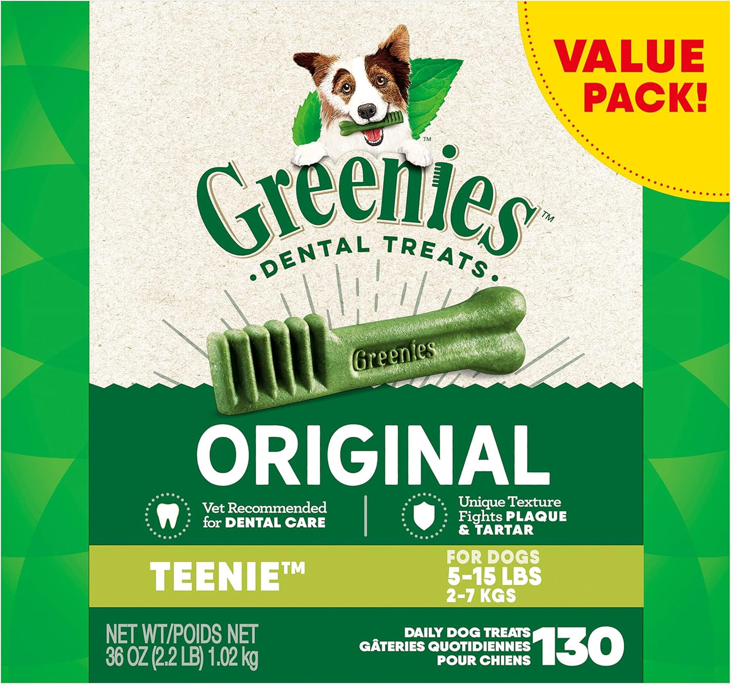 Greenies Canine Dental Dog Treats