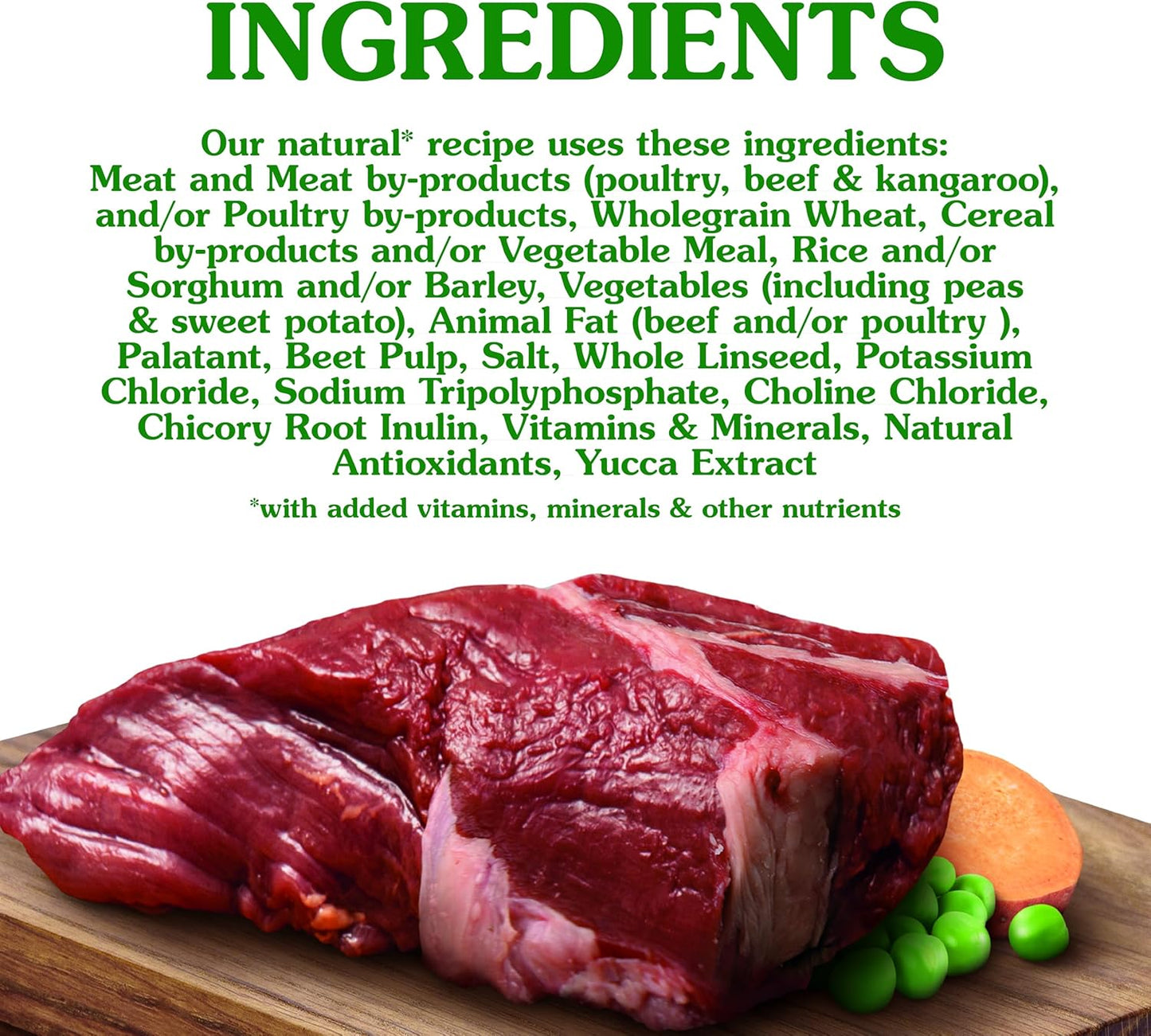 Nature's Gift Adult Dry Dog Food, Kangaroo 2.5kg - 100% Complete & Balanced Nutrition