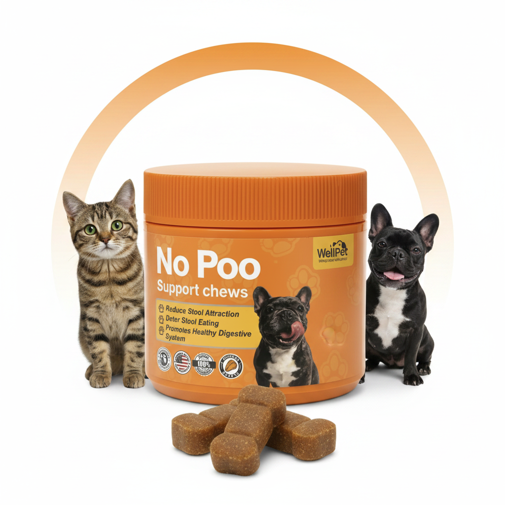 No Poo Support Chews — Proven digestive support for cats and dogs