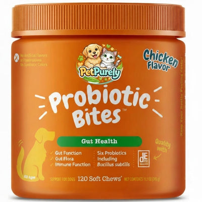 Probiotics for Dogs - Probiotics for Gut Flora, Digestive Health, Occasional Diarrhea & Bowel Support