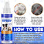 Hydrocortisone 1% Spray for Dogs & Cats – Fast Itch Relief for Hot Spots, Dermatitis, Flea Bites, Allergies & Skin Irritations | Advanced Skin Care Formula | 120ml