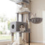 Heybly Cat Tree with Toy, 49.2 inch Cat Tower for Indoor Cats HCT200SW-1 |