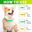 Dog Flea & Tick Collar 4 Pack – Natural Flea and Tick Prevention Collar, Waterproof, Adjustable, Long-Lasting Protection for Small, Medium & Large Dogs | 24 Months Total Protection