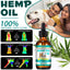 Oimmal Premium Organic Hemp Oil for Dogs & Cats – Natural Anxiety, Pain & Joint Relief with Multivitamins (2 fl oz / 60 mL)