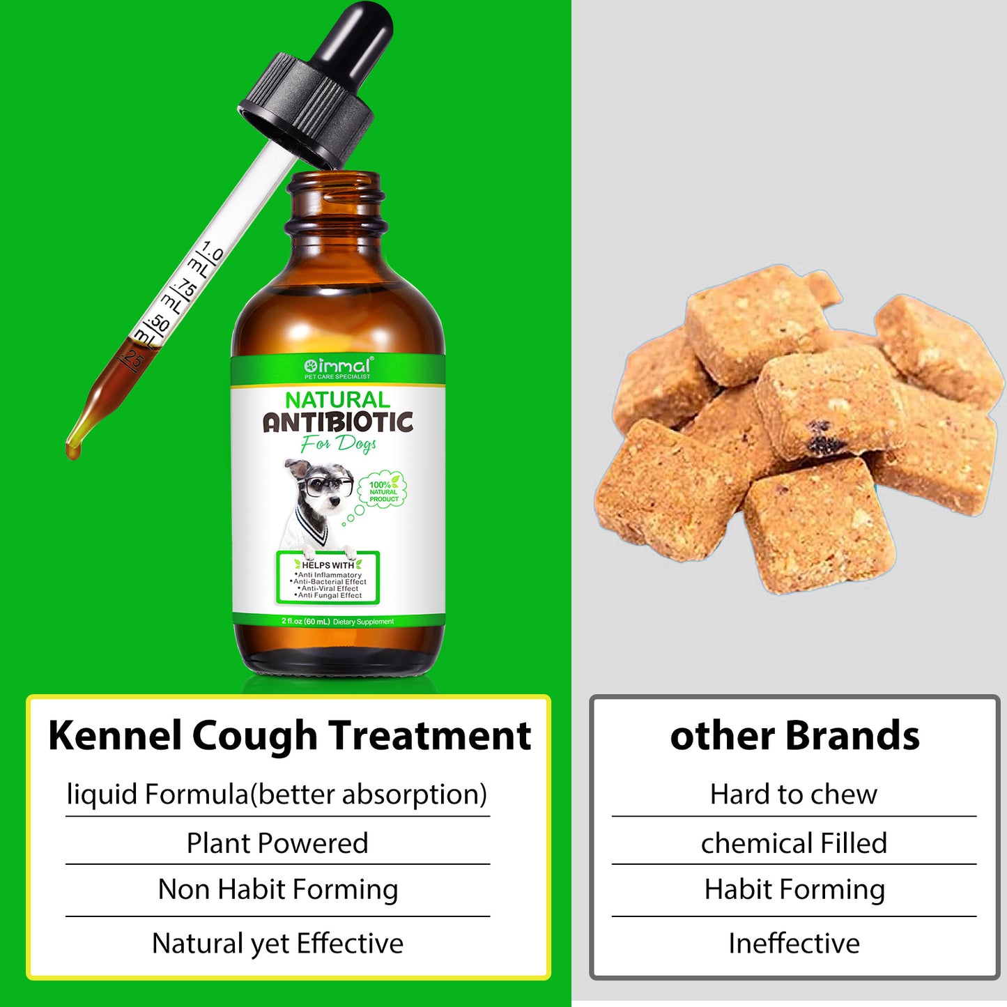 Natural Antibiotic Drops for Dogs – Gentle Daily Immune & Infection Support