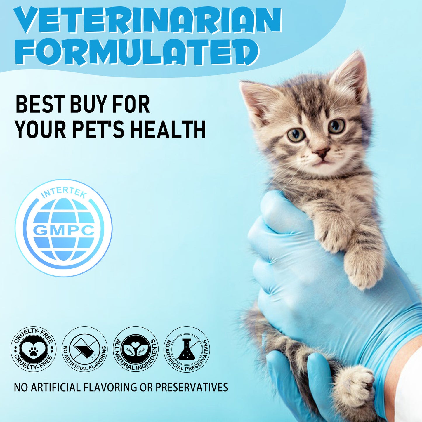 Kennel Cough Relief Drops for Cats – Respiratory & Immune Support Formula 60ml