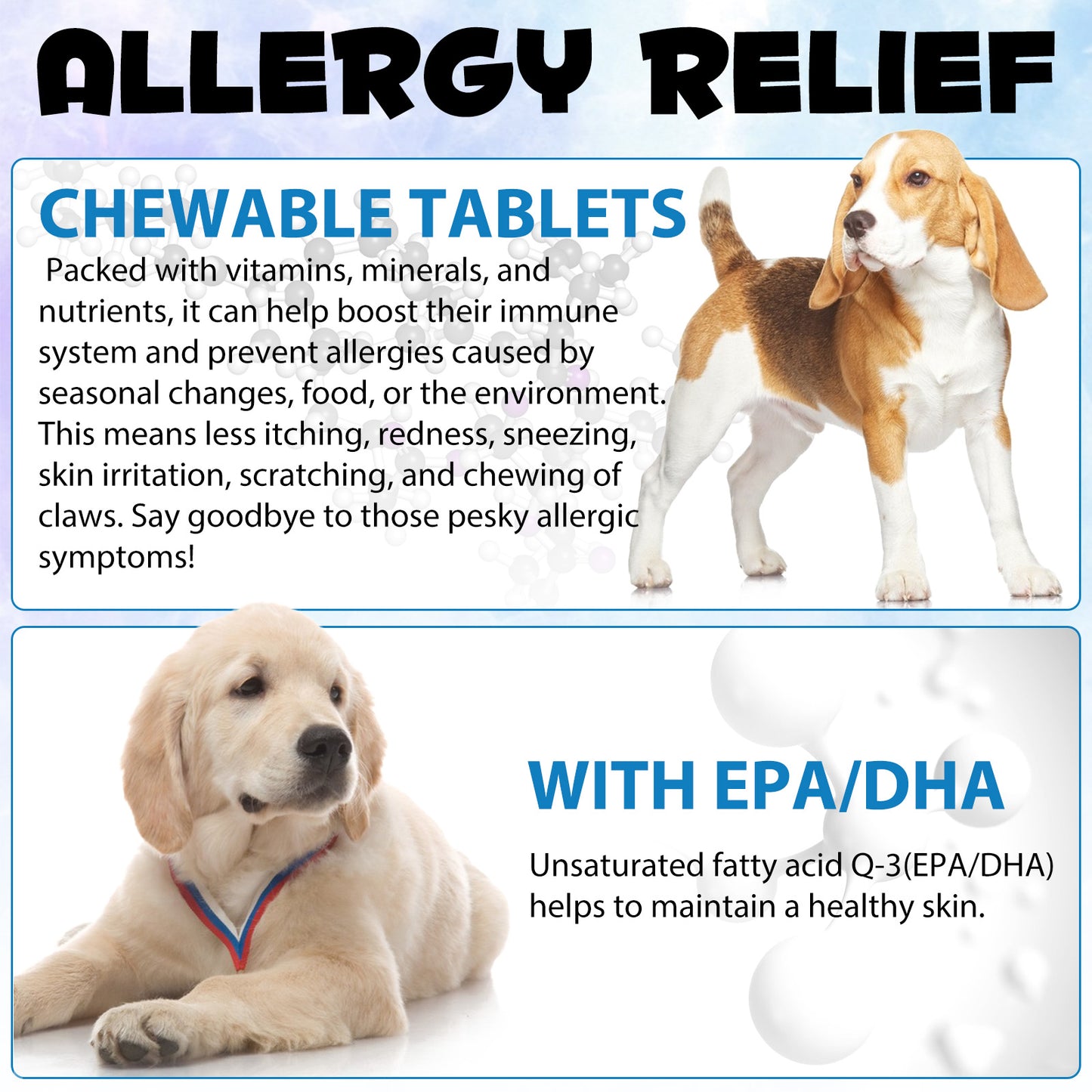 Oimmal Tasty Daily Chews for Itch Relief & Immune Support 150 Soft Chews