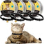 4 Pcs Cat Calming Collar Adjustable Lavender Scent Relaxing Cat Collar with 2 Pendant