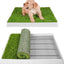 SunTurf Dog Grass Pad with Tray, Dog Litter Box