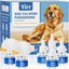 Dog Calming Diffuser, 8 in 1 Dog Pheromones Calming Diffuser, 2 Diffuser 6 Refill(48ml)