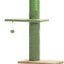 PAWZ Road Floor to Ceiling Cat Tree Tall Cat Tower, Adjustable Height (210-274cm), 5 Tiers Cat Climbing Tree with Cozy Cat Hammock and Condo, Cat Scratching Post for Indoor Cat, Green