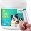 Dog Ear Cleaner Wipes - Dog Ear Infection Treatment Fast Relief from Ear Itching and Inflammation, Cat Ear Wipes Gently Remove Ear Wax Debris and Smelly (50 Pcs, Unscented)