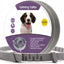 Calming Collar for Dogs, Relieves Anxiety, Adjustable Design, Suitable for All Dogs with Barking, Biting, Scratching, and Insecurity (Gray, 1 Count)