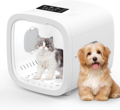 Advwin Automatic Pet Dryer Box for Pet Grooming, Ultra Quiet Fast Hair Dryer 52L