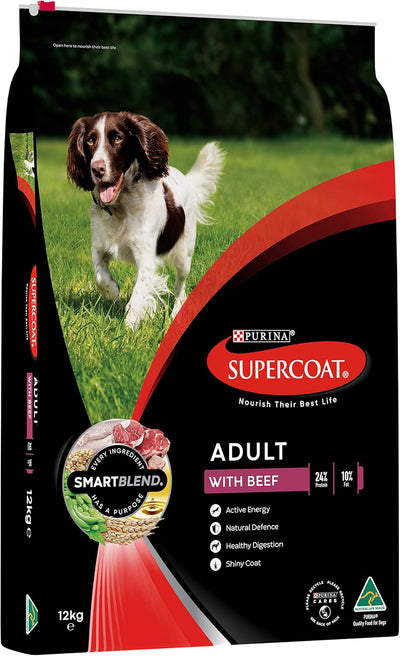 Adult Beef Dry Dog Food 12kg