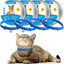 4 Pcs Cat Calming Collar Adjustable Lavender Scent Relaxing Cat Collar with 2 Pendant