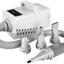 PaWz Pet Grooming Hair Dryer Dog Cat Speed Blower Heater Low Noise 3200W White