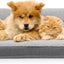 Sivomens Dog Bed for Medium Dogs, Egg Crate Foam Orthopedic Dog Bed with L-Shaped