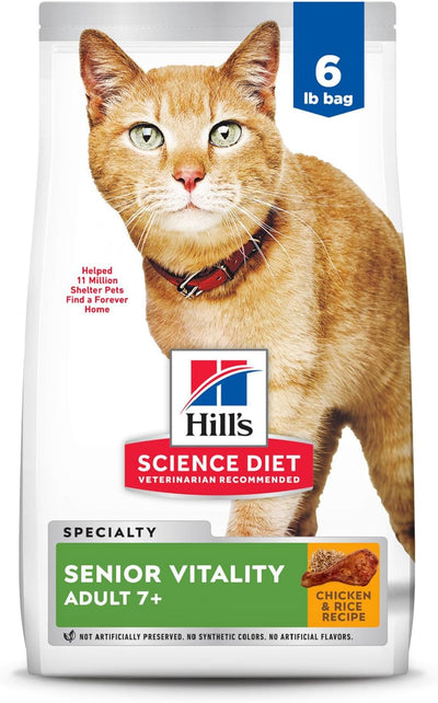 Hill's Science Diet Senior Vitality Adult 7+, 2.72kg Bag