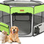 Dog Playpen, Portable Pet Play Pen for Cat, Puppies, Rabbits, Chickens, Foldable Large-Capacity