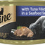 DINE DESIRE Adult Grain Free Wet Cat Food Tuna & Prawn in Seafood Sauce 85g Can, 24 Pack