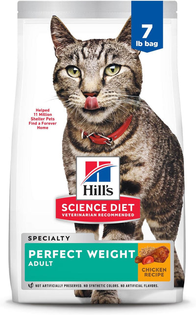 Hill's Science Diet Perfect Weight Adult, Chicken Recipe, 3.17kg Bag