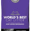 World's Best Multiple Cat Lavender Scented Litter for Cats 7 Pound