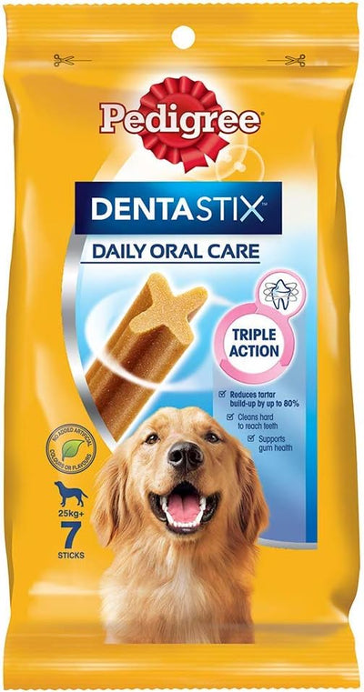 PEDIGREE DentaStix Large Dental Dog Treats Daily Oral Care 56 Sticks Value Pack
