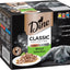 DINE Classic Collection Adult Wet Cat Food Mixed Selection in Gravy & in Jelly 12 x 85g, 5 Pack (60 Pouches)